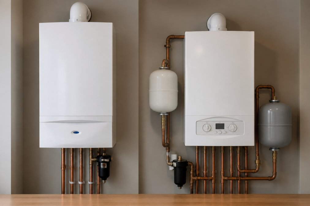 Combi Boiler vs System Boiler for Large Homes (2026)